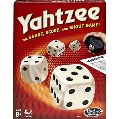 Brand New! Yahtzee Dice Game with Shaker Complete Hasbro Gaming Classic Game