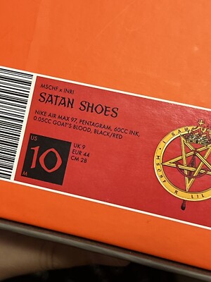 lil nas x shoe pentagram