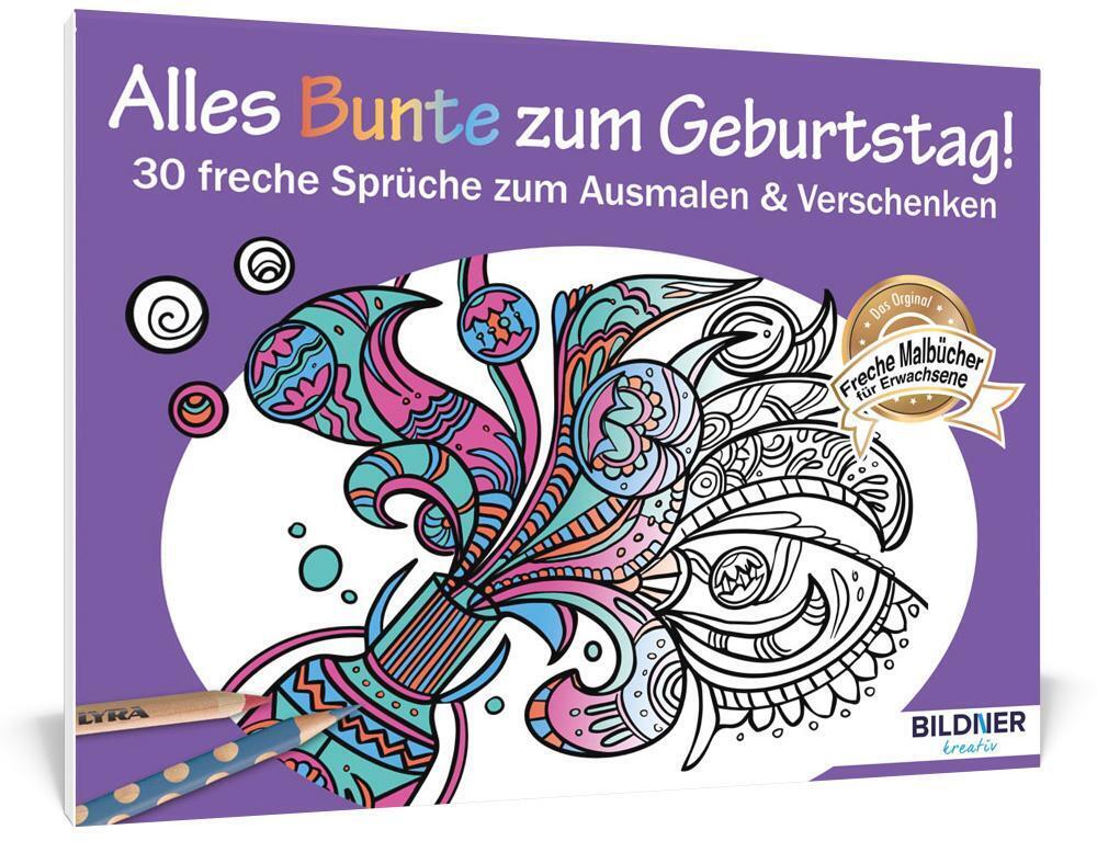 Thumbnail - Mein Kreativset: 3 Liebevoll Gestaltete Malbücher Mit 24