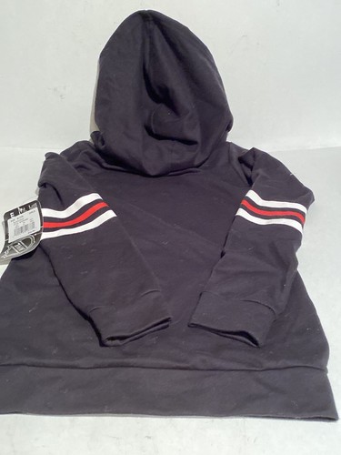 Girls Medium M 7/8 Chicago Blackhawks Hockey Black Hoodie Shirt New With Tags - Picture 10 of 11