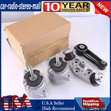 4Pcs Engine Motor & Transmission Mount For Porsche Panamera 3.0L 3.6L 2011-2016