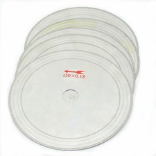 5Pcs 6" inch Super-Thin Rim 0.43mm Diamond Lapidary Saw Blade Cutting Stone Disc