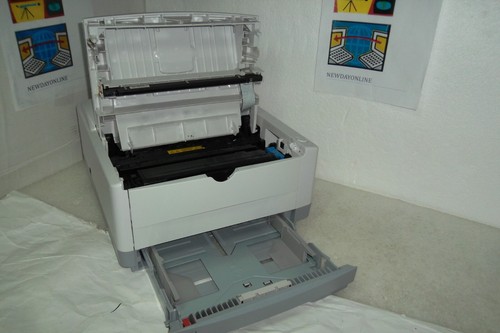 Oki B4600 Laser LED Printer Mono USB Ethernet Parallel 27ppm 32MB Toner N22106A - Picture 11 of 17