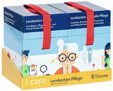 I Care Lernkarten Pflege-Set (Im Umkarton) vo...