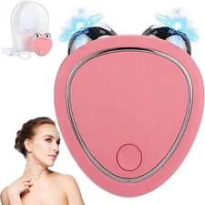 *Skindion Levantamiento Microcurrent Face Lifting Massager Face Device Roller*