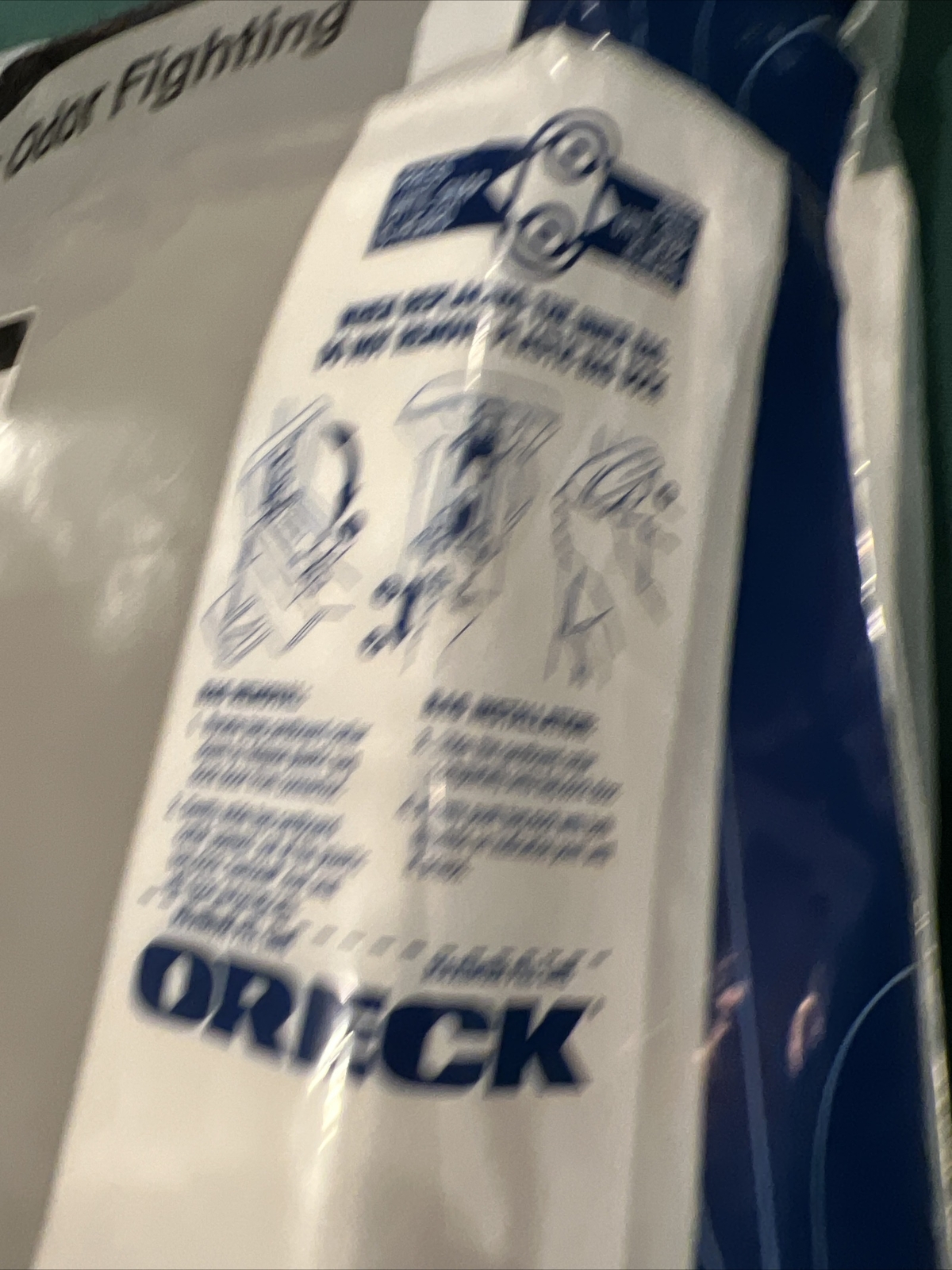 Oreck CCPK80H Type CC Odor Eliminating Vacuum Cleaner Bags 8Pk HEPA