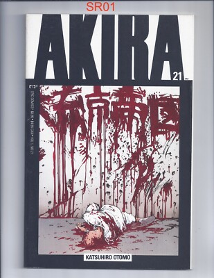Akira #21 1st print 1988 Epic Marvel Katsuhiro Otomo manga anime VF sr01