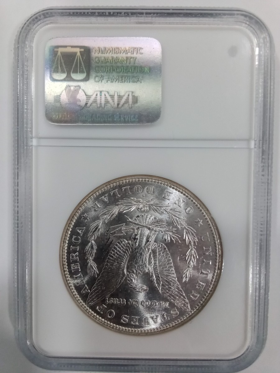 1881 S Morgan Silver $1 NGC MS 64 | eBay