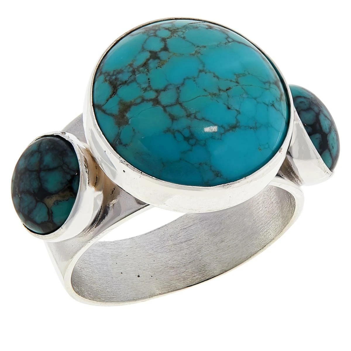 Jay King Sterling Silver Hubei Turquoise Ring Size 6 eBay