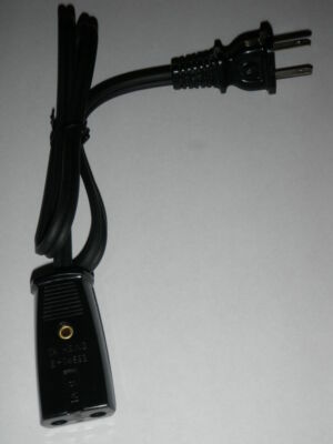 Power Cord for Cory Party Chef Electric Skillet Fry Pan Model DEC-2 (2pin 36'') 