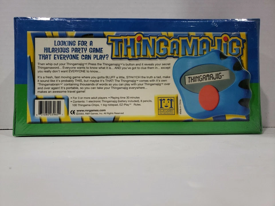Thingamajig Game - How Far Can You Stretch the Truth? BRAND NEW sealed games - Image 2 of 3