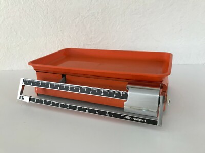 Balance De Cuisine Vintage Terraillon – 10 Kg – Orange – Authentique