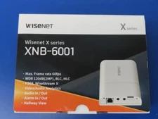 New Wisenet XNB-6001 X Series Covert Network Camera Main Module W/o Lens Whit