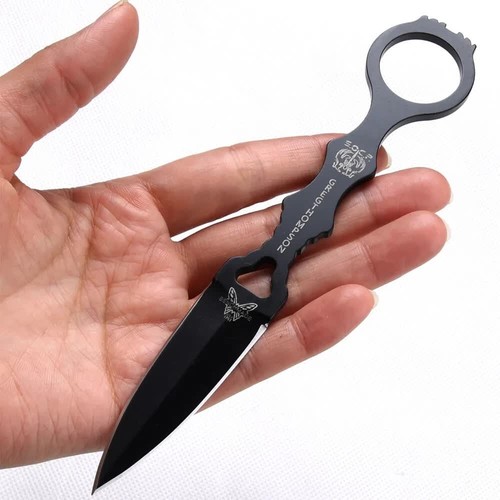 Benchmade Fixed Blade Throw Knife Camping Hunting Survival Tactical Straight NEW - Picture 2 of 5