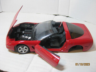 1997 CORVETTE COUPE PARTS CAR BY FRANKLIN MINT--MISSING PARTS