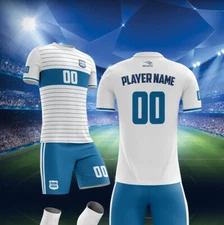 Custom Soccer Jersey Uniform Set – Adult & Youth Team Sizes – Sublimated Design