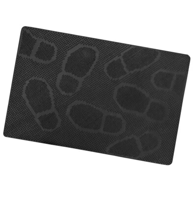 Zerbino de Goma Dentado IMPRONTA Negro 40x60 cm Antideslizante para Entrada - Imagen 1 de 4