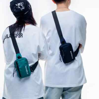 Men's Chest Bag Shoulder Bag Small Sling Crossbody Bag Casual Travel Phone Bags