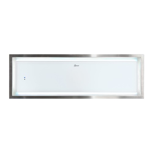 Gurari GCH 974 SU 90 Dunstabzugshaube 850m³/h Edelstahl Weißglas 90x30 cm - Bild 4 von 11