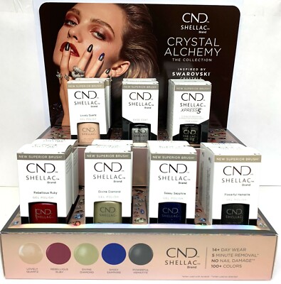 CND Shellac Gel Polish .25oz- CRYSTAL ALCHEMY 2019 Collection - Pick Any Color