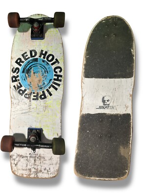 スケートボード skullskates RED HOT CHILIPEPPERS Vintage Red Hot Chili Peppers Skull Skates Skateboard Complete