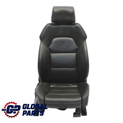 Audi A6 C6 S Line Sedile Sportivo Anteriore Destro Interno Riscaldato vendu Pelle Nero