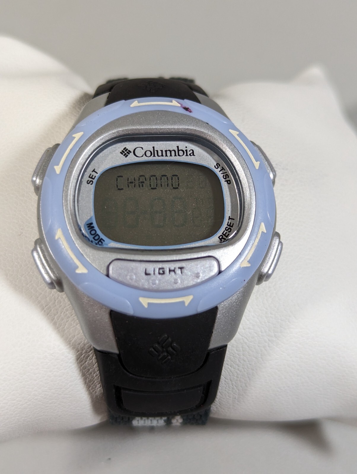 Columbia Digital 10 Lap Memory Day Date Alarm Chr… - image 2