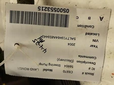 Used Power Steering Pump fits: 2004  Land rover Discovery Series II Gr