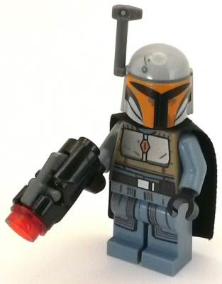 Mandalorian Tribe Warrior Nevarro 75267 Star Wars LEGO  Minifigur Neu LB Grey