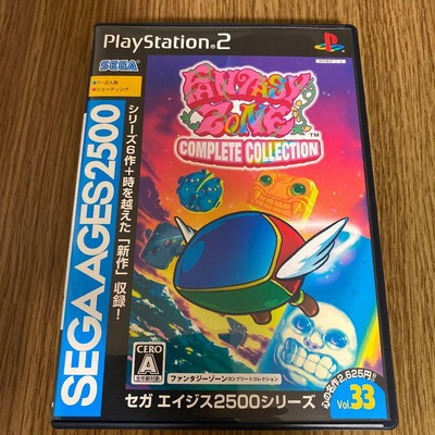 Ps2 Sega Ages 2500 Series Vol 33 Fantasy Zone Complete Collection From Japan Ebay