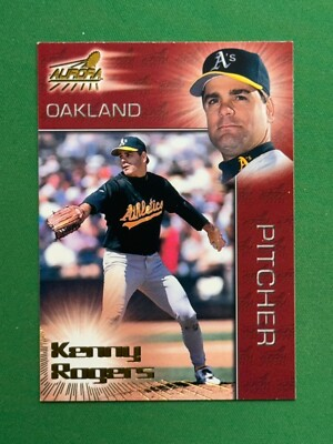 #ad 1998 Pacific Aurora Baseball #69 Kenny Rogers $1.99