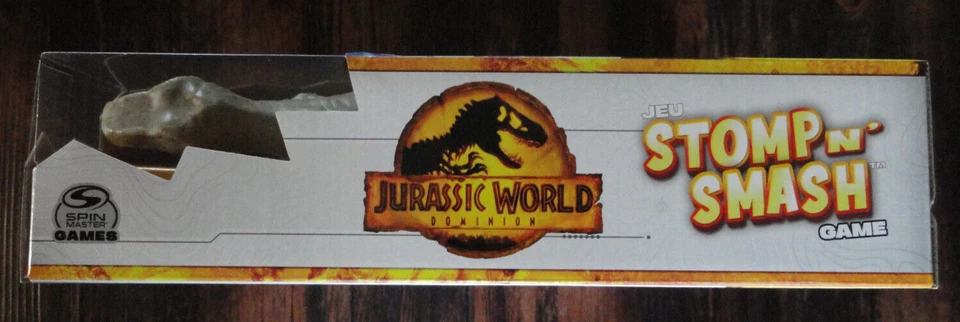Jurassic World Dominion, Stomp N Smash Board Game Sensory Dinosaur Toy new NIB - Image 4 of 4