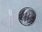 Natural Watermelon Tourmaline Specimen #10 (Appx. 16.3mm X 2.6mm) — photo 1