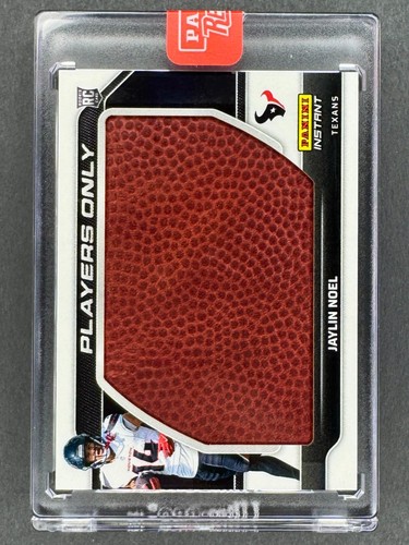 2025 Panini Instant PLAYER-USED /10 - Jaylin Noel - Players Only Rookie TEXANS