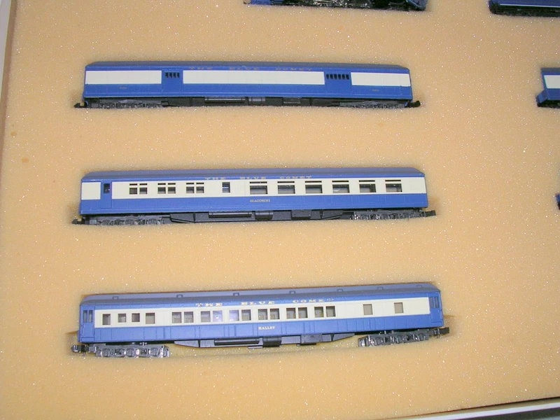 Con-Cor N Scale (The Blue Comet) Limited Edition Set New Jersey Central - Image 3 of 4