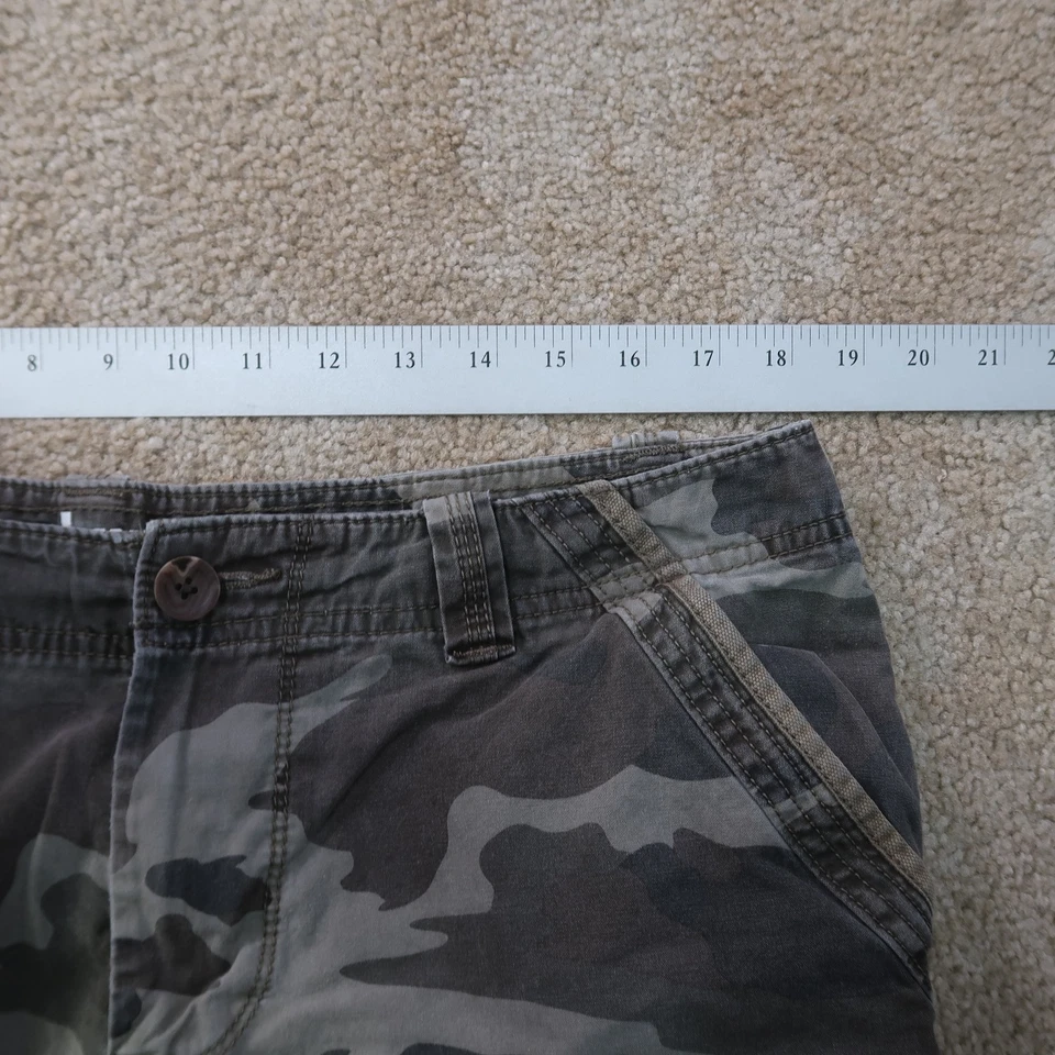 Pantalones Cortos Carga Urban Pipeline Para Hombre 36 Bolsillos Carga Camuflaje Verde Foto 4 de 4