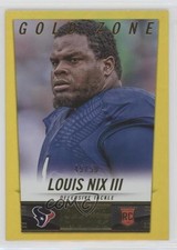 2014 Panini Hot Rookies Rookie Gold Zone 45/50 Louis Nix III #401 11pj