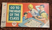 "Go To The Head Of The Class" Board Game Milton Bradley MB 1967 Vintage
