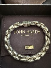 JOHN HARDY STONE LINK 925 STERLING BRACELET