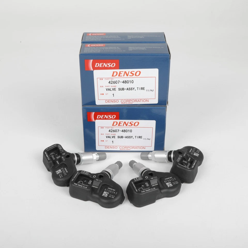 4x OEM 42607-06030 TPMS PMV-C015 Tire Pressure Sensor For Toyota Camry Avalon - Imagem 3 de 4