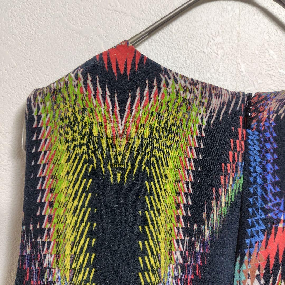 Good condition M MISSONI Geometric pattern knee l… - image 10