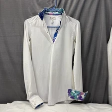 The Tailored Sportsman Women’s Riding Shirt White Size S