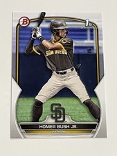 2023 Bowman Draft Baseball #BD-124 - Homer Bush Jr. - San Diego Padres