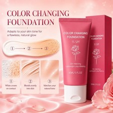 Korean Colour Changing Foundation Liquid SPF 15 Concealer Face Makeup Base UK