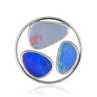 Cavill Opal Dublette Silberanhanger Monosono 6,9Ct Fancy Schliff 925 Sterling