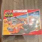 Vintage MASK STINGER Pontiac GTO Tank Car Kenner 1986 w Bruno Sheppard