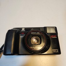 Minolta Freedom Tele AF Multibeam Camera w/ 38-80mm/2.8-5.6 Macro Lens Untested