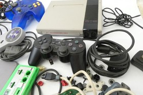 Untested Retro Video Game Console Controller Parts Lot Nintendo Sony NES PS1