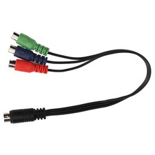 .  Mini Din 9 Pin To 3 Cable Mini Din 9 Pin Male To 3 Female Rgb Video DZ