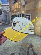 San Diego Padres Jason Adam Autograph Hat 2025 Pickleball Theme Game Petco
